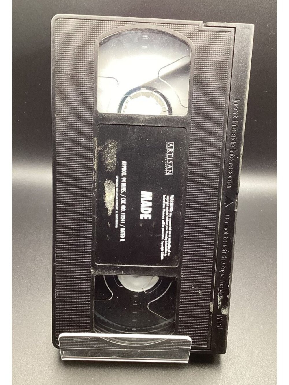 Made (VHS, 2001) - Artisan Watermark - Jon Favreau, Vince Vaughn Read